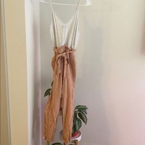 Ankle length romper